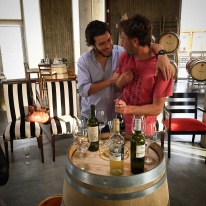 great friends and great wines. Sebastian and Matias